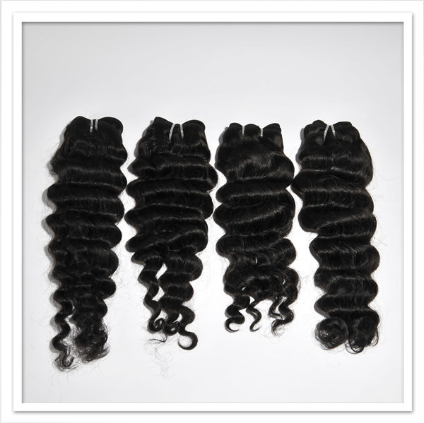 Deep wave Peruvian hair extension suppliers LJ131